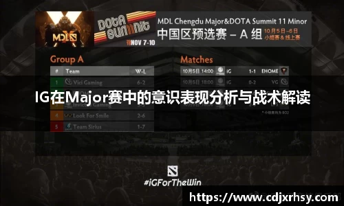 IG在Major赛中的意识表现分析与战术解读